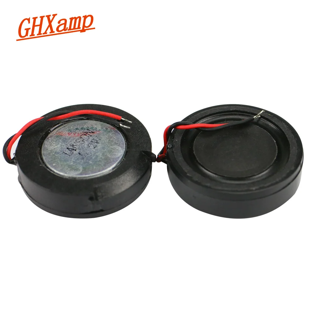 

GHXAMP 24mm 1 inch Woofer Speaker Unit 4ohm 2W Mini Speaker DIY For Navigator Voice Digital Loudspeakers 2PCS