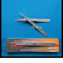 VETUS 2-SA Пинцет из нержавеющей стали сверхтонкого Высокая Точность Пинцет