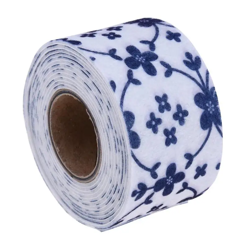 

New Waterproof Self Adhesive Sticker Sink Toilet PVC Static Sticker Home Decor Waist line Wallpaper for Bathroom Kitchen Tile