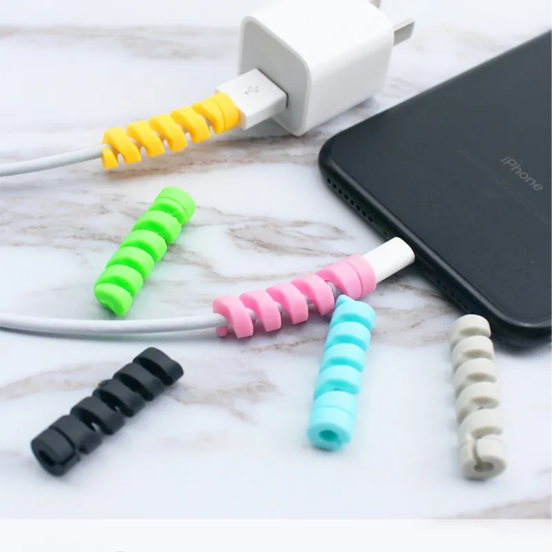 

USB Cable Protector Phone Accessories Cases For Iphone 6 S Case For Iphone 8Plus 7plus IphoneX XS Max XR 6 7 8 Plus 4 4S 5 5S SE