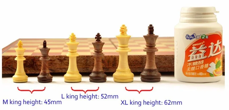 Международные Шахматные шашки Складные Магнитные высококлассные деревянные WPC зерновая доска шахматная игра английская версия(M/L/XLSizes