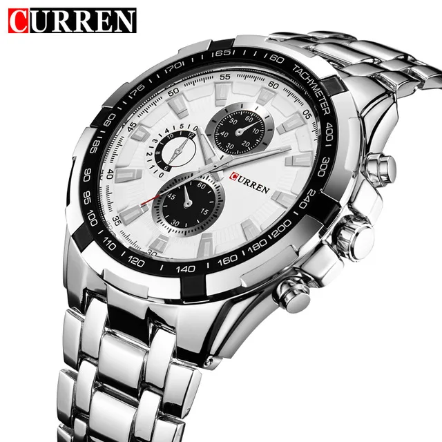 Montre Homme CURREN 8023 Men Brand Luxury Military quartz male Watches Men Sports Watch Waterproof man clock Relogio Masculino curren male watch date clock men full steel military wristwatches men watches 2016 relogio masculino montre homme quartz watch