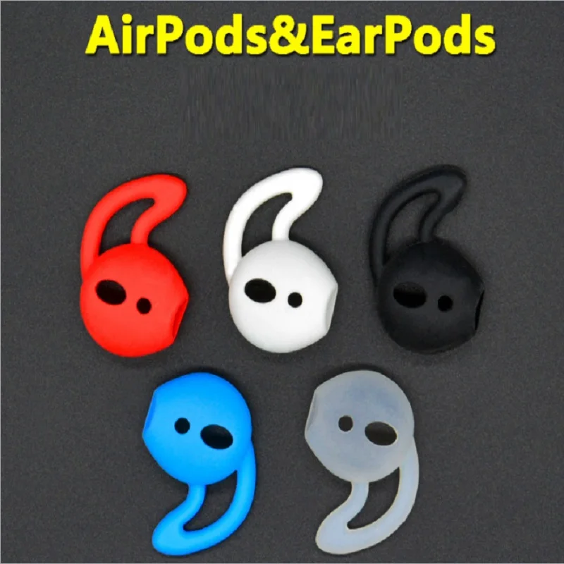 1 пара крышка с одной главной балкой крючком силиконовые наушники для AirPods