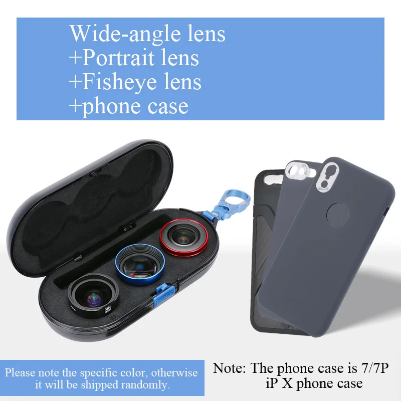 

SIRUI Mobile Lens External high-definition SLR mirror set universal cellphone lens Macro portrait lens wide-angle fisheye lens