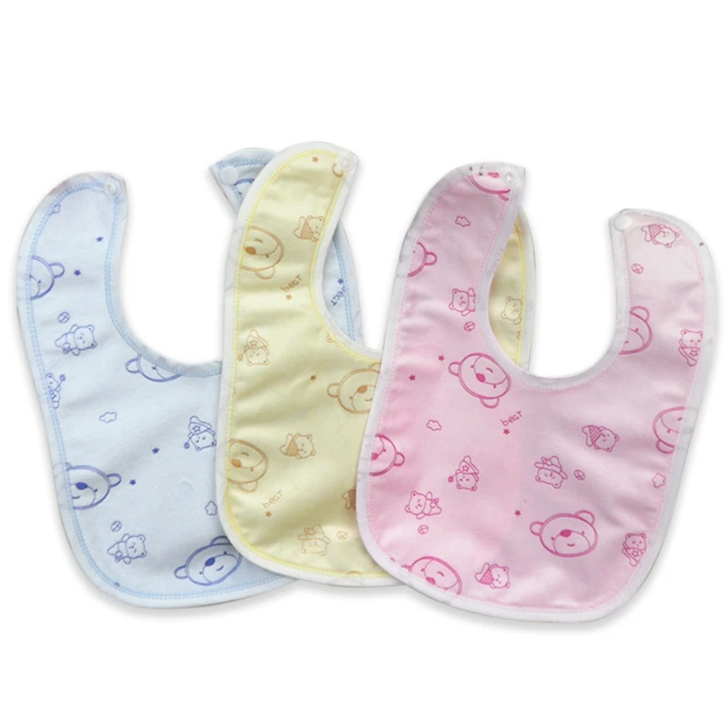 Random Style Happy Baby Bib Velvet Waterproof Baby Care Feeding