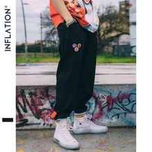 Новинка, мужские шаровары с завязками в стиле хип-хоп, повседневные мужские брюки для бега с завязками на лодыжке, 81192W