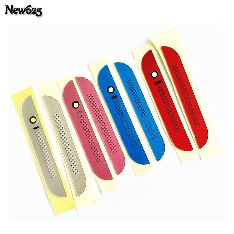 

For HTC One M8 Front Camera Top Bottom Cover Cap For HTC One M8 Front Face Housing Speaker Grill Cap Replacement