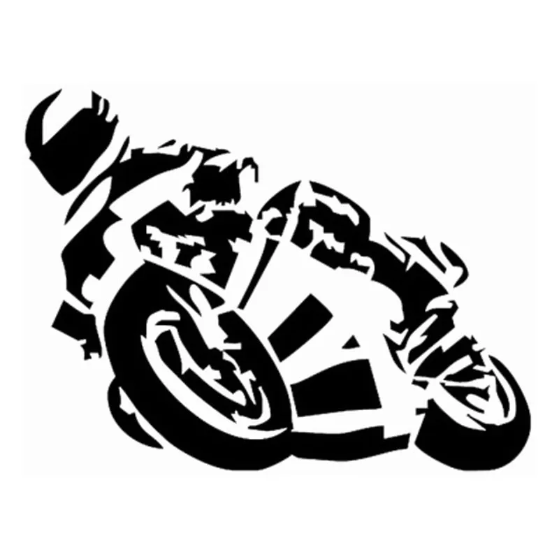 Motorcycle Racer Cool Wall Decal Vinyl Light Switch Sticker Sale up