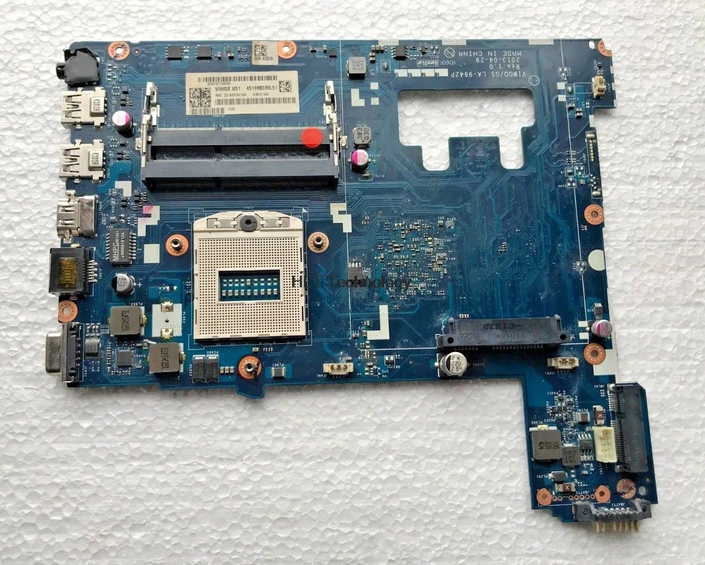 

LAPTOP MOTHERBOARD FOR LENOVO G510 VIWGQ/GS LA-9642P FERR SHIPPING 100% TEST OK