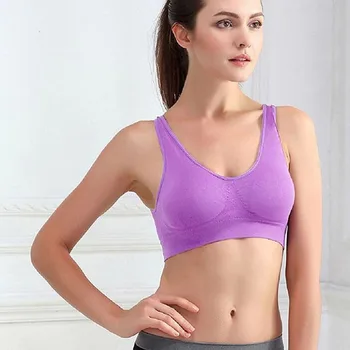 

Women Seamless Padded Bra Tops Underwear Leisure Crop Tank Top Vest Hot