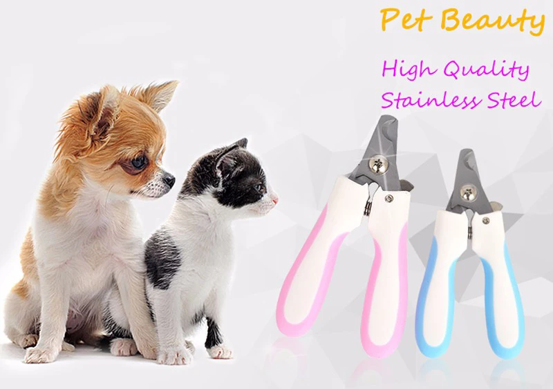 Stainless Steel Dog Nailclippers Scissor Grooming Supplies for Dogs Cats Cutter with Nail Toe File Trimmer Clipper Set Tools3