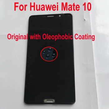 

100% Original Tested Working For Huawei Mate 10 ALP-L09 ALP-L29 LCD Display Touch Screen Digitizer Assembly Sensor + Frame