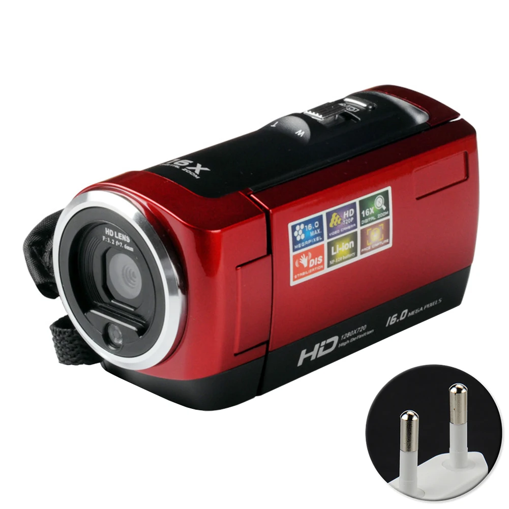 

Video Multifunctional 720P LCD Screen Digital Camera 16x Digital Zoom HD Resolution Portable