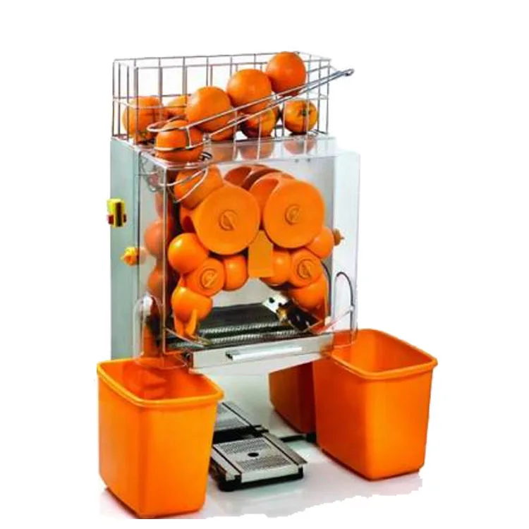 JamieLin автоматический для цитрусовых апельсиновый соковыжималка Электрический аппарат для коммерческого использования Апельсиновая соковыжималка