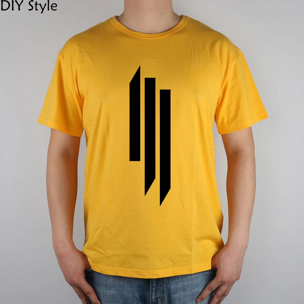Футболка ART SKRILLEX хлопок лайкра топ 11015 модный бренд Мужская футболка новинка|brand t