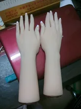 beautiful young girls hands to display, solid silicone hot woman woman hands with model of the nails and hands.