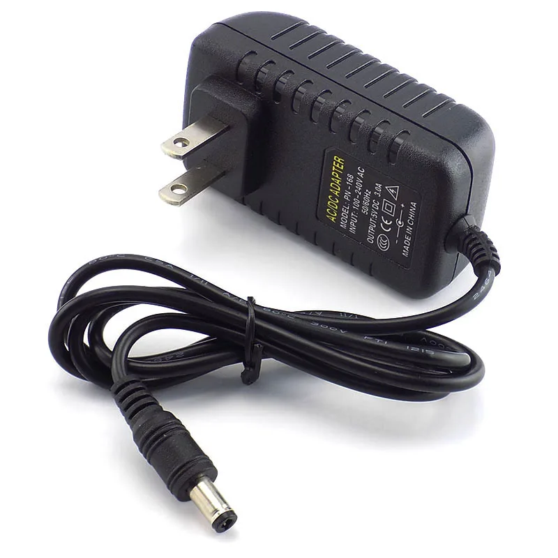DC 5V 3A Питание Зарядное устройство Трансформатор Адаптер 3000mA 100V 240V EU/US iphone
