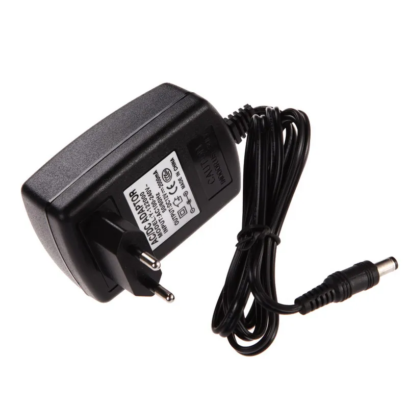 

FW1S AC 100-240V Converter Adapter DC 5.5 x 2.5MM 12V 2A 2000mA Charger EU Plug