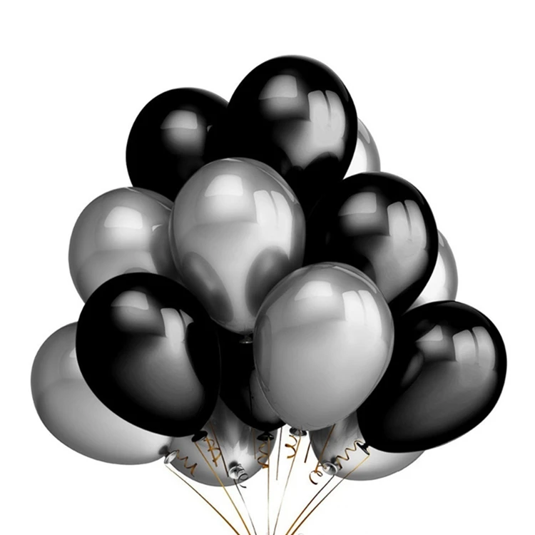 Йориу золотые черные воздушные шары набор латексные конфетти для воздушного шара День Рождения украшения взрослых балоны свадьба с днем рождения воздушный шар
