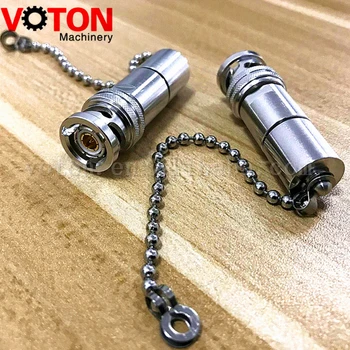 

Free shipping 2 piece High Quality 1553B Bus Cable 78ohm Load BNC Male Plug Termination With Chain