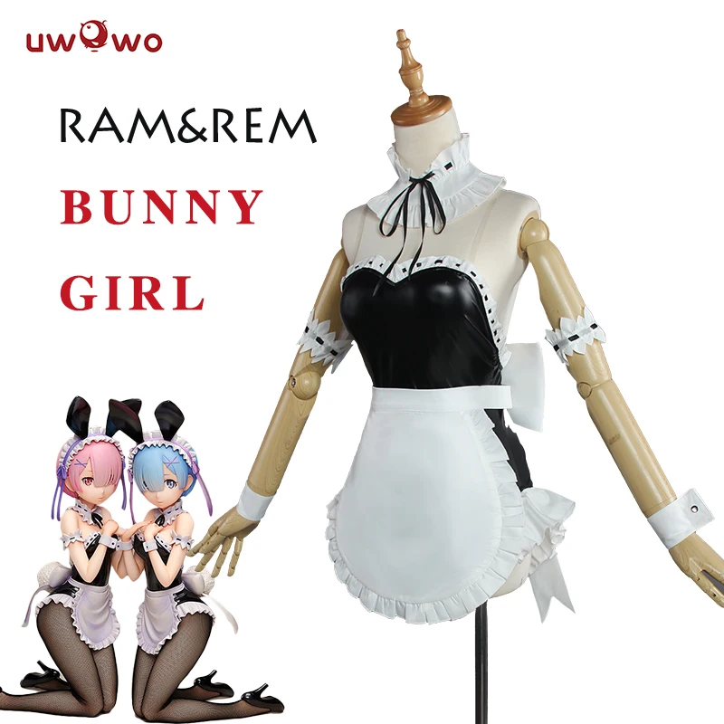 UWOWO Ram Rem Cosplay Rezero Re Life In a Different World From Zero