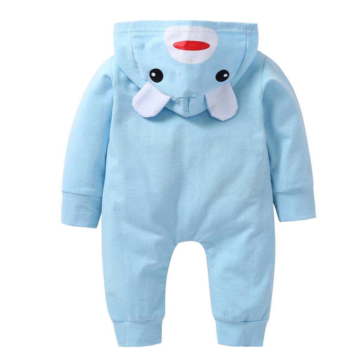 Детский Комбинезон для мальчика от 0 до 24 месяцев, комбинезон для маленьких девочек, голубой комбинезон, осенняя одежда, Хлопковая весенняя одежда для новорожденных, зимний комбинезон с рисунком