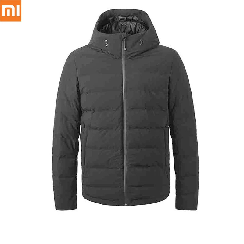 

original Xiaomi youpin temperature control down jacket 90% gray goose down charging treasure power supply 38 to 50 degrees usb