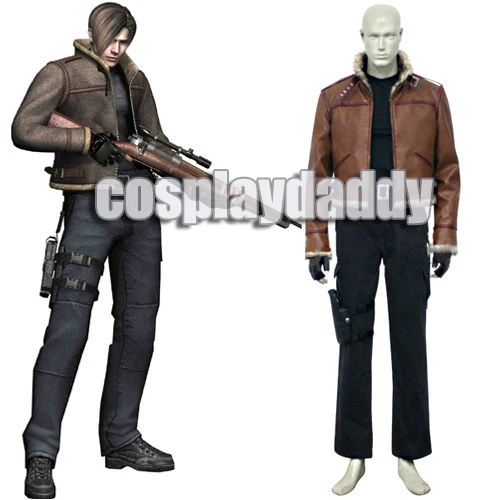 Здесь продается  Resident Evil Costumes Resident Evil 4 Leon S Kennedy Cosplay Costume A012  Одежда и аксессуары