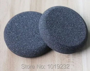 

Free Shipping 50pcs Black Replacement Ear pads foam ear cushions for most Headsets 57mm ear pad