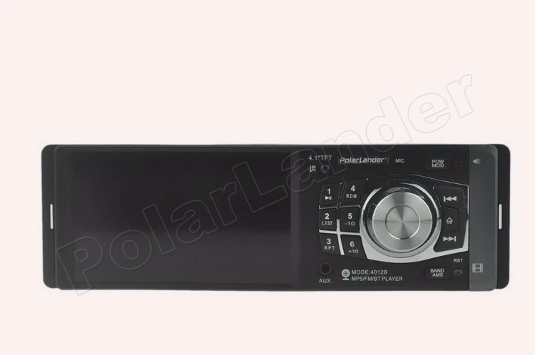 Автомобильная FM/USB/TF/EQ 1 din Горячая Распродажа Bluetooth HD 4,1 ''быстрая Радио Стерео Авторадио 7 цветов MP3/MP4 плеер радио кассетный плеер