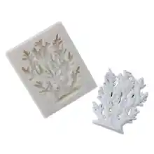 Высокое качество 1 шт. Коралловое море, трава форма силиконовая форма для помады декорирование тортов Сахар Форма выпечка сладостей плесень
