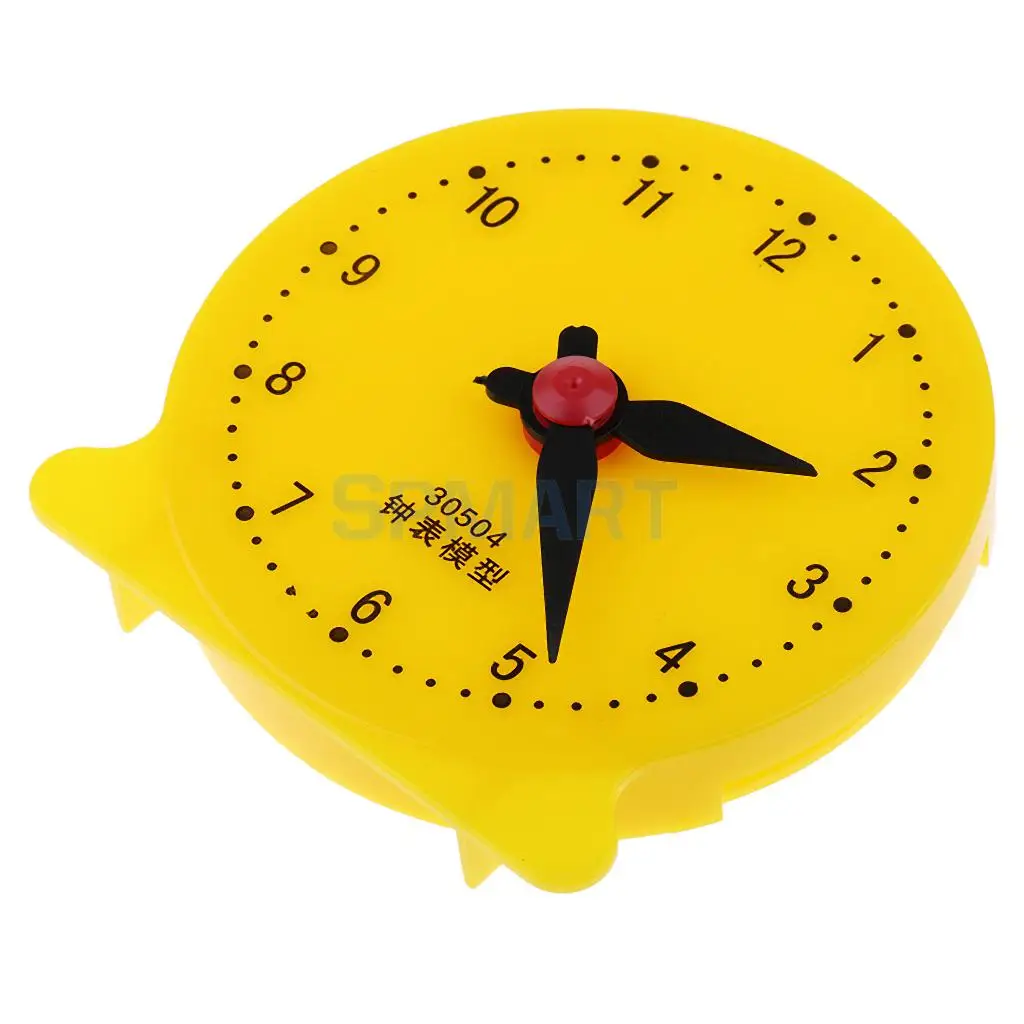 Students Math Clock Model Time Clock 2 Pin Linkage Primary School Mathematics Teaching Instrument Teaching Aids School Supplies
