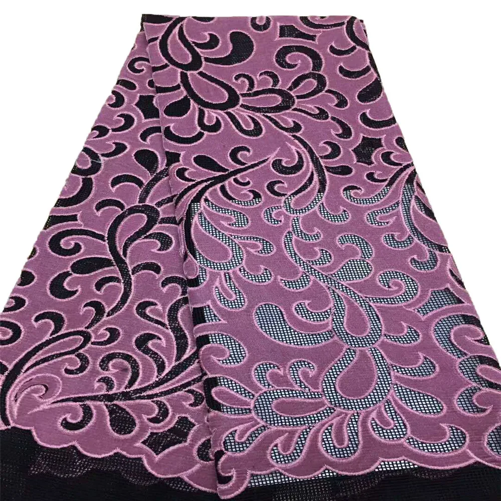 African Lace Fabric Embroidered High Quality pink 2018 Latest French For Party H718-2 | Дом и сад