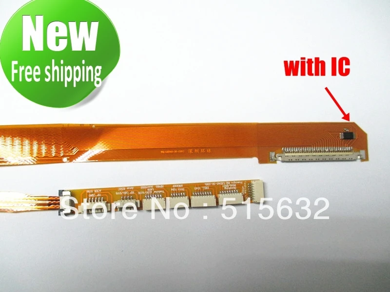 

15.6" LED to LCD Screen Converter Cable 40pin LED to 30pin CCFL with IC 15.6 14 16