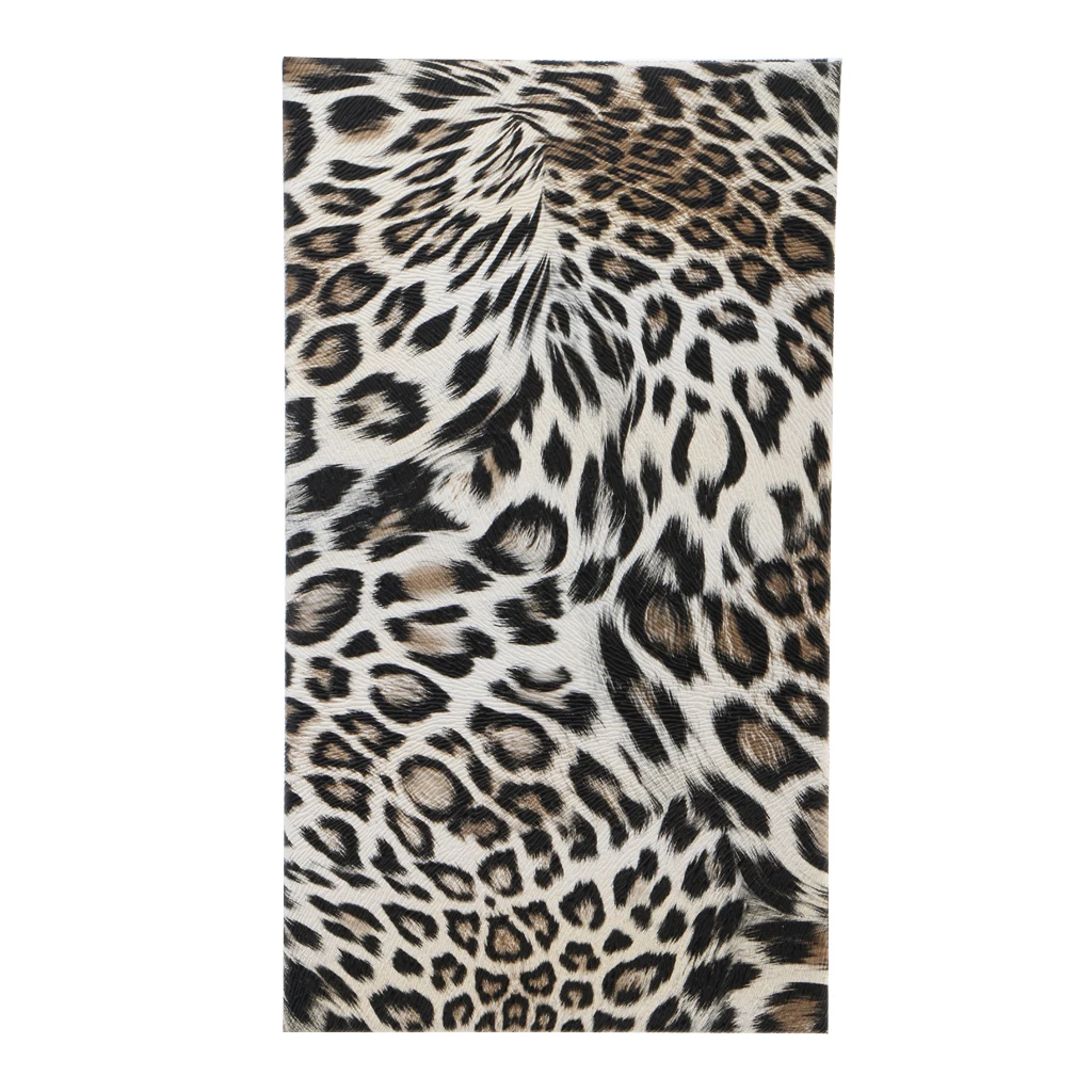 Empty Magnetic Makeup Palette With Leopard Pattern For Storage And DIY Eyeshadow / Blush