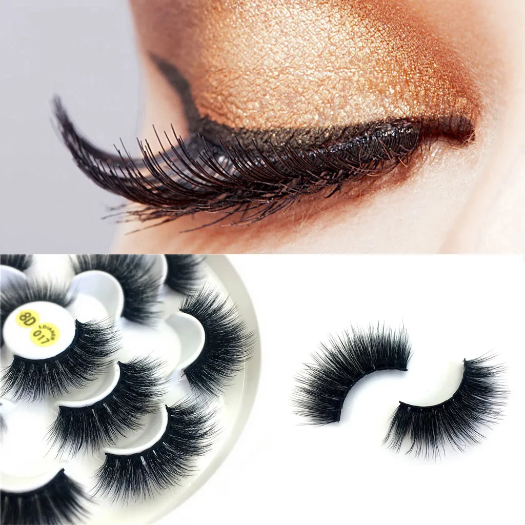 

Luxury 7Paire 8D false eyelashes Fluffy Strip Eyelashes Long Natural Party Makeup mink eyelashes wimpern extensions