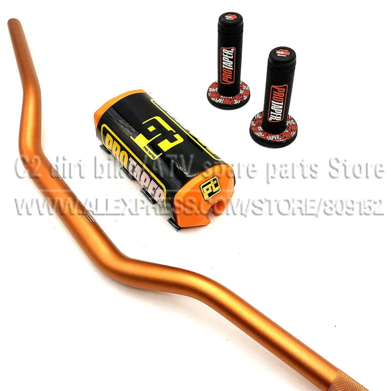 Руль мотоцикла 1 1/8 &quot28 мм набор PRO TAPER ручки PT колодки для KTM CRF YZF WRF KXF внедорожный