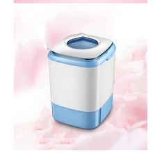 Мини-стиральная машина автоматическая Бытовая обезвоженная мини-tube3-5kg стирка сухой нижнее белье уход очиститель