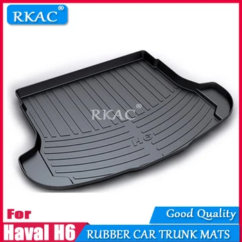 

RKAC Rubber mats car trunk mats custom fit for Haval H6 2011-2018 car rear cargo boot liner auto organizer car accessories