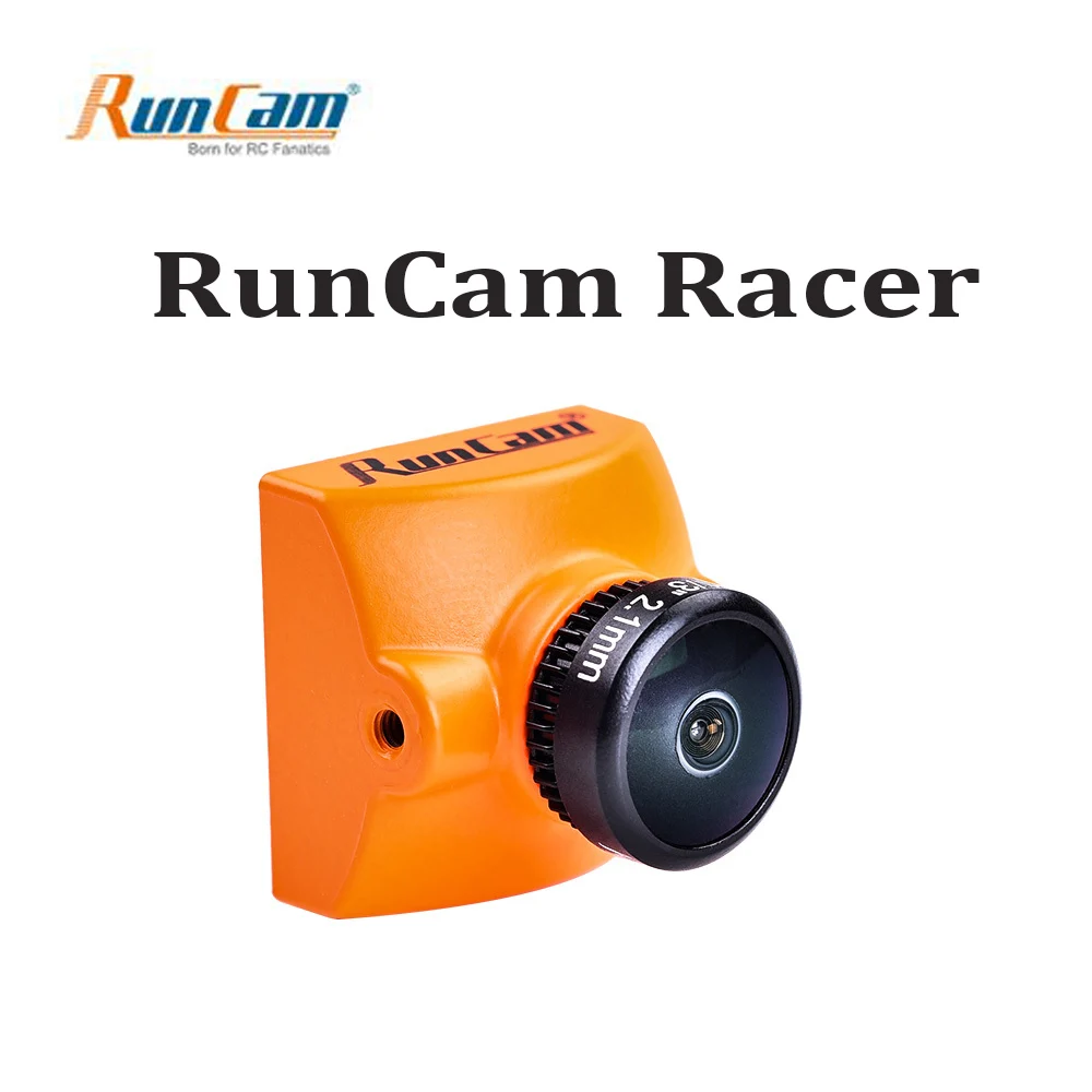 

RunCam Racer 700TVL FPV Camera Super WDR CMOS Sensor 2.1mm M8 Lens Built in Remote Control PAL DC 5-36V for FPV Racing Drone