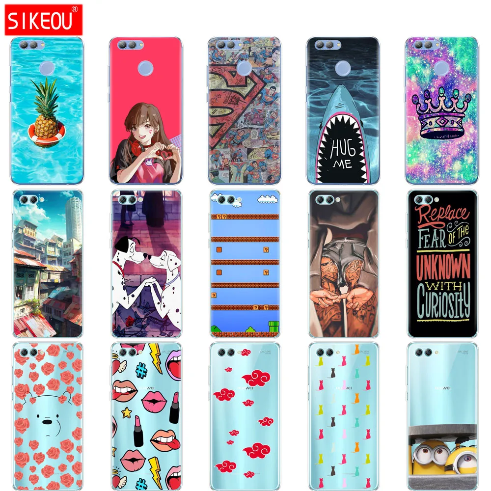 

cover phone case for huawei Nova 2 2s plus soft tpu silicone for huawei nova 2 s plus PIC-LX9 BAC-L21 full 360 Protective shell
