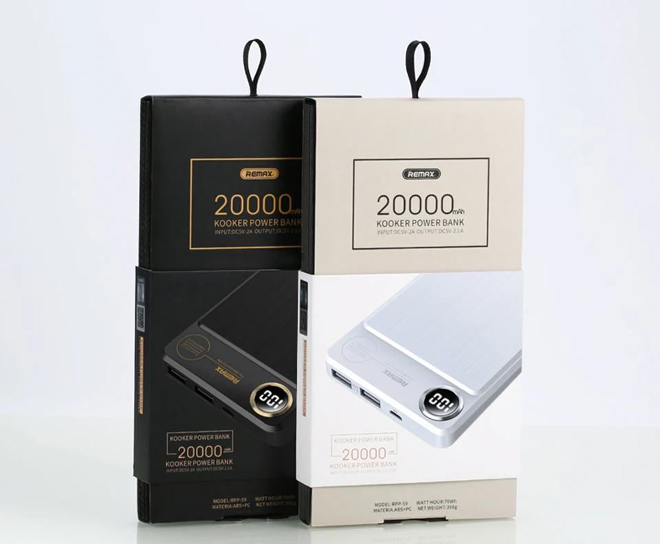 Remax 20000 mah power Bank 2 USB внешние аккумуляторы быстрое зарядное устройство power-Bank 20000 Mah Резервная батарея для Xiaomi huawei Poverbank