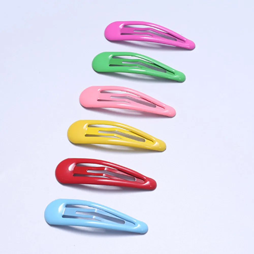 1pc Cute Hairpins Snap Hair Clip for Girls Hair Pins Unique Women's Gift BB Hair Clip Candy Color Hair Accessories Dropship