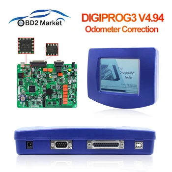 

Digiprog III V4.94 Digiprog3 Odometer Master Programmer Entire Kit OBD2 ST01 ST04 Full Sets Mileage Digiprog Odometer Correction