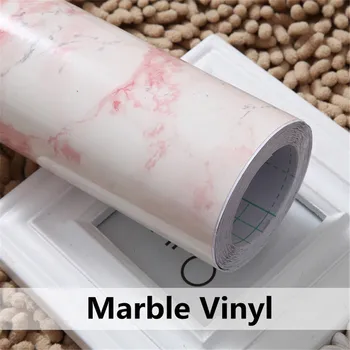 

Pink Marble Effect Counter Top Contact Paper Vinyl Self Adhesive Vinyl Sticker Hot 48"x20''(122cm x 50cm)