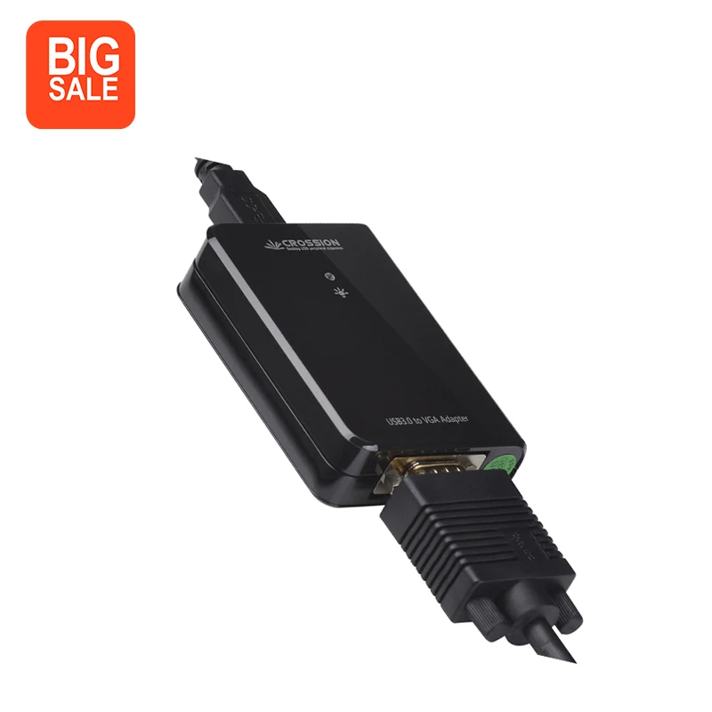 USB 3.0 to VGA Adapter External Graphics Video Card Link Computer to Monitor Projector or HDTV