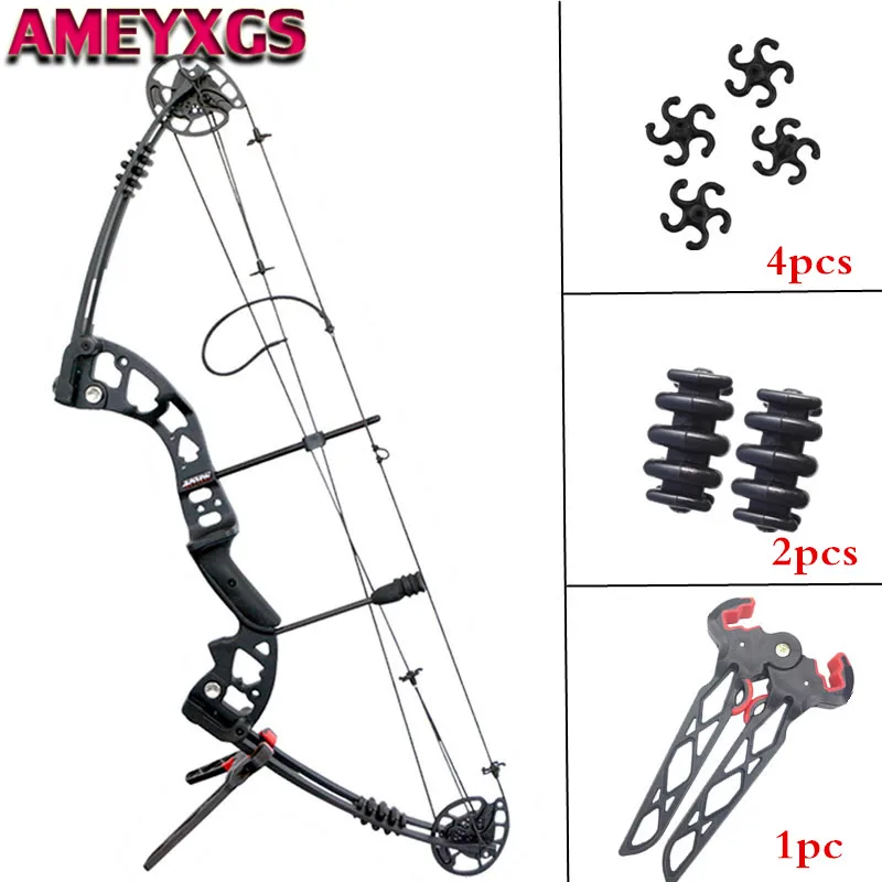 

38" 30-55lbs Archery Compound Bow Alloy Adjustable Outdoor Target Sport Shooting Hunting Training 310FPS Compound Hunting Bow