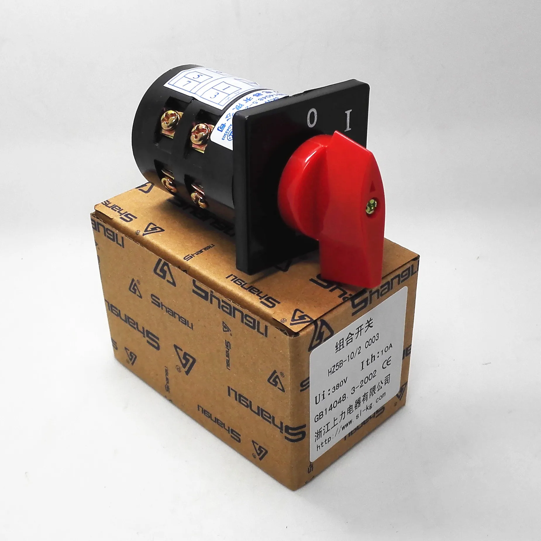 2 положения 0-1 HZ5B-10/2 C003 переключаемый поворотный кулачковый переключатель 10A