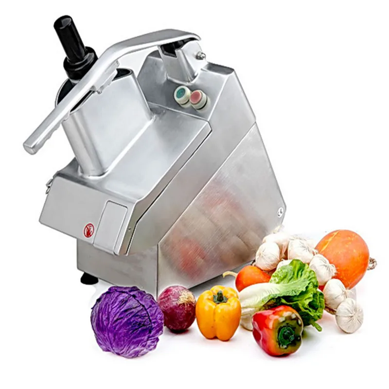 

VC60MS Hotel Multifunction Electric Vegetable Cutter Slicing Cubing Grating Shreeding Dicing Machine for Cheese fruit