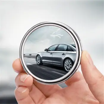 

55mm Car 360 Degree Framless Blind Spot Mirror Wide Angle Round Convex Blindspot Rearview Parking Mirror Car Accessories